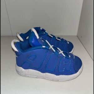 8C Nike Air More Uptempo Battle Blue (TD)